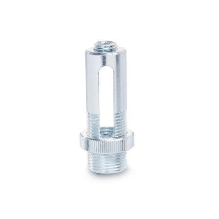 Otto Ganter Clamp Mount for Toggle Clamp with Solid Clamping Arm, GN 809